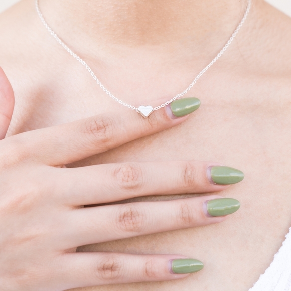 Mini Heart Necklace - Picture 3 of 4